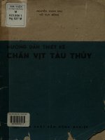 Giáo trình hướng dẫn thiết kế chân vịt tàu thủy