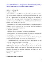 SKKN PHƯƠNG PHÁP DẠY HỌC SINH LỚP 1 VẼ HÌNH TỰ TIN TẠO BỐ CỤC THUẬN MẮT TRONG BÀI VẼ TRANH ĐỀ TÀI