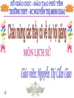 slide thuyết trình NHÂN DÂN HAI MIỀN TRỰC TIẾP CHIẾN ĐẤU CHỐNG ĐẾ QUỐC MĨ XÂM LƯỢC. NHÂN DÂN MIỀN BẮC VỪA CHIẾN ĐẤU VỪA SẢN XUẤT (1965 – 1973).PPT