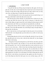 Sáng kiến kinh nghiệm Một số kinh nghiệm khai thác triệt để mô hình để giảng dạy môn Sinh học lớp 7