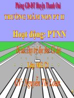 slide thuyết trình Dạy thơ  Cô dạy chủ điểm giao thông