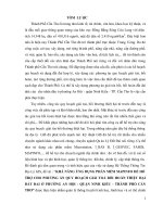 Khả năng ứng dụng phần mềm MapinFo để hổ trợ cho phương án quy hoạch giải tỏa bồi hoàn thiệt hại đất dai ở phường An Hội Quận Ninh kiều Thành phố Cần Thơ