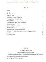 Đề tài giáo dục chương trình địa phương_Rằm tháng ba – Nét đặc sắc trong văn hóa truyền thống người Nguồn