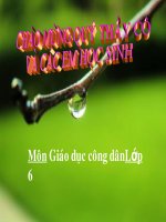 Bài 16 Quyền được pháp luật bảo vệ tính mạng thân thể sức khỏe danh dự và nhân phẩm