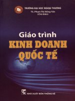 Giáo trình Kinh doanh Quốc tế