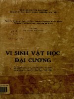 Bài giảng Vi sinh vật học đại cương