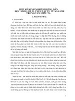 SKKN Một số kinh nghiệm hướng dẫn học sinh lớp 5 sử dụng phép tu từ so sánh trong văn miêu tả