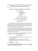 Thiết kế, chế tạo hệ điều khiển định hướng pin mặt trời