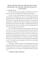 SKKN PHƯƠNG PHÁP DẠY HỌC LỒNG GHÉP GDKN SỐNG TRONG MÔN ĐẠO ĐỨC LỚP 1 Ở TRƯỜNG TIỂU HỌC