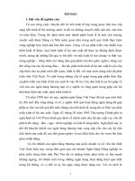 Thực trạng và giải pháp nhằm nâng cao chất lượng hoạt động cho vay hộ sản xuất tại Chi nhánh Ngân hàng Nông nghiệp và Phát triển Nông thôn tỉnh Phú Thọ