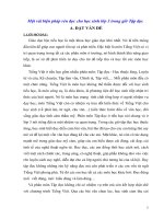 SKKN Một vài biện pháp rèn đọc cho học sinh lớp 3 trong giờ Tập đọc