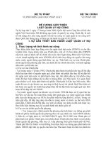 ĐỀ CƯƠNG GIỚI THIỆU LUẬT QUẢN LÝ NỢ CÔNG