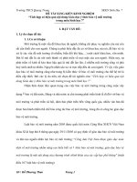 SKKN Tích hợp có hiệu quả nội dung Giáo dục ý thức bảo vệ môi trường trong môn Sinh học 7