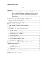 Chuyên đề thực tập tốt nghiệp: Phân tích hiệu quả hoạt động cho vay của Ngân hàng Ngoại thương Việt Nam chi nhánh Thăng Long