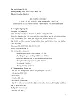 ĐỀ CƯƠNG MÔN HỌC ĐƯỜNG LỐI ĐỔI MỚI CỦA ĐẢNG CỘNG SẢN VIỆT NAM POLITICS OF RENOVATION OF THE VIETNAMESE COMMUNIST PARTY