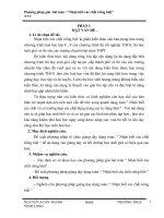 SKKN Phương pháp giải  bài toán  “Nhận biết các chất riêng biệt” TRONG HÓA HỌC THCS