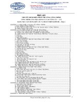 Biện pháp tổ chức thi công xây dựng kết cấu và hoàn thiện khối đế+tháp A toàn nhà chung cư cao tầng CT1-CT2