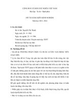 PHƯƠNG PHÁP CHỌN VÀ HUẤN LUYỆN VẬN ĐỘNG VIÊN CHẠY BỀN_SKKN the duc THCS