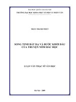 Song Tinh Bất Dạ và bước khởi đầu của truyện Nôm bác học