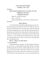 SKKN MỘT SỐ KINH NGHIỆM NÂNG CAO CÔNG TÁC CHỦ NHIỆM HỌC SINH LỚP 5