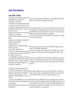 Học tiếng anh qua bài Lịch sử internet