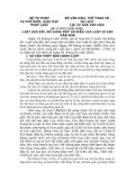 ĐỀ CƯƠNG GIỚI THIỆU  LUẬT SỬA ĐỔI, BỔ SUNG MỘT SỐ ĐIỀU CỦA LUẬT DI SẢN VĂN HÓA