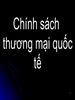 Chính sách thương mại quốc tế