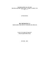 Di chỉ Huổi Ca trong bối cảnh tiền sử thượng du Sông Đà