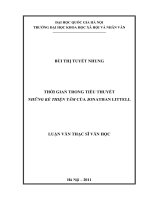 Thời gian trong tiểu thuyết Những kẻ thiện tâm của Jonathan Littell tt.PDF
