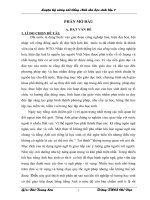 SKKN Luyện kỹ năng nói tiếng Anh cho học sinh lớp 7