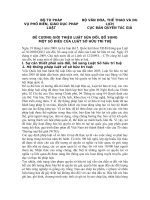 ĐỀ CƯƠNG GIỚI THIỆU LUẬT SỬA ĐỔI, BỔ SUNG MỘT SỐ ĐIỀU CỦA LUẬT SỞ HỮU TRÍ TUỆ