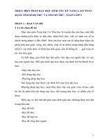 SKKN BIỆN PHÁP DẠY HỌC SINH YẾU KỸ NĂNG LÀM TOÁN DẠNG TÌM SỐ BỊ TRỪ  VÀ TÌM SỐ TRỪ - TOÁN LỚP 2