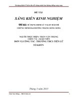 SKKN Sử dụng định lí TaLet đảo để chứng minh hai đường thẳng song song