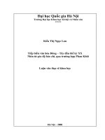 Tiếp biến văn hoá Đông - Tây đầu thế kỷ XX nhìn từ góc độ báo chí, qua trường hợp Phan Khôi