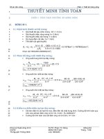 Đồ án thiết kế tính toán nền móng công trình phương án móng nông m i