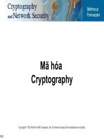 Phân tích & Thiết kế Giải thuật nâng cao Mã hóa Cryptography