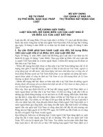 ĐỀ CƯƠNG GIỚI THIỆU LUẬT SỬA ĐỔI, BỔ SUNG ĐIỀU 126 CỦA LUẬT NHÀ Ở VÀ ĐIỀU 121 CỦA LUẬT ĐẤT ĐAI