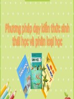 phương pháp dạy học sinh và phân loại học sinh học 7