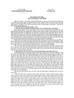 ĐỀ CƯƠNG GIỚI THIỆU LUẬT KHÁM BỆNH, CHỮA BỆNH