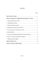 SKKN Vai trò quan trọng của Tổng Phụ trách Đội trong trường THCS