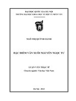 Đặc điểm văn xuôi Nguyễn Ngọc Tư