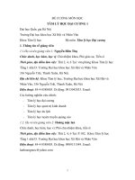 ĐỀ CƯƠNG MÔN HỌC TÂM LÝ HỌC ĐẠI CƯƠNG 1