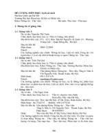 ĐỀ CƯƠNG MÔN HỌC: Lịch sử sách