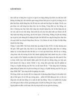 Vận dụng một số phương pháp thống kê phân tích chi phí lưu thông tại Công ty cổ phần thương mại Hà Tây giai đoạn 2000-2007