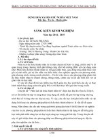 skkn lớp 8 vận dụng phân tích đa thức thành nhân tử vào giải toán TH cơ sở