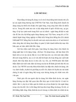 Nâng cao chất lượng thẩm định tài chính dự án tại Chi nhánh Ngân hàng Nông nghiệp và Phát triển Nông thôn Đống Đa