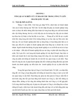 Phân tích và dự báo thống kê doanh thu khối vận chuyển Công ty Liên Doanh Quốc Tế ABC