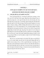 Kế toán kết quả kinh doanh tại Công ty TNHH TMDV Tổng  hợp  Dũng Yến