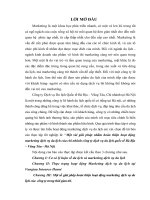 Một vài giải pháp nhằm hoàn thiện hoạt động marketing dịch vụ du lịch của chi nhánh công ty dịch vụ du lịch quốc tế Bà Rịa – Vũng Tàu - Hà Nội.