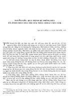 Nguồn gốc, quá trình hệ thống hóa và tính chất dân tộc của thần thoại Việt Nam